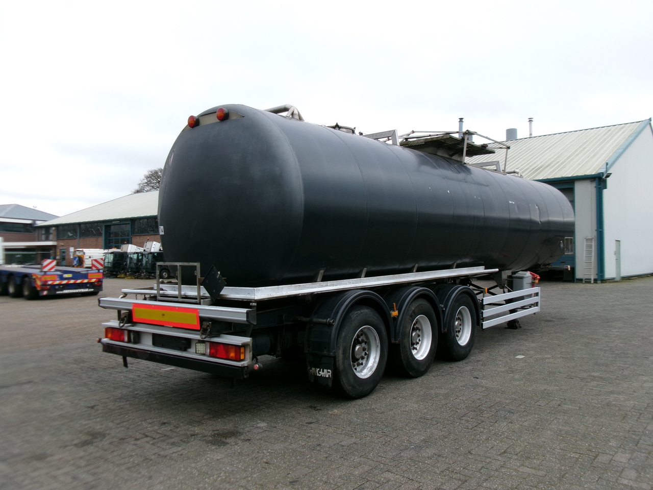Tanker semi-trailer for transportation of chemicals Magyar Chemical tank inox 37.4 m3 / 1 comp / ADR 30/11/2023: picture 4