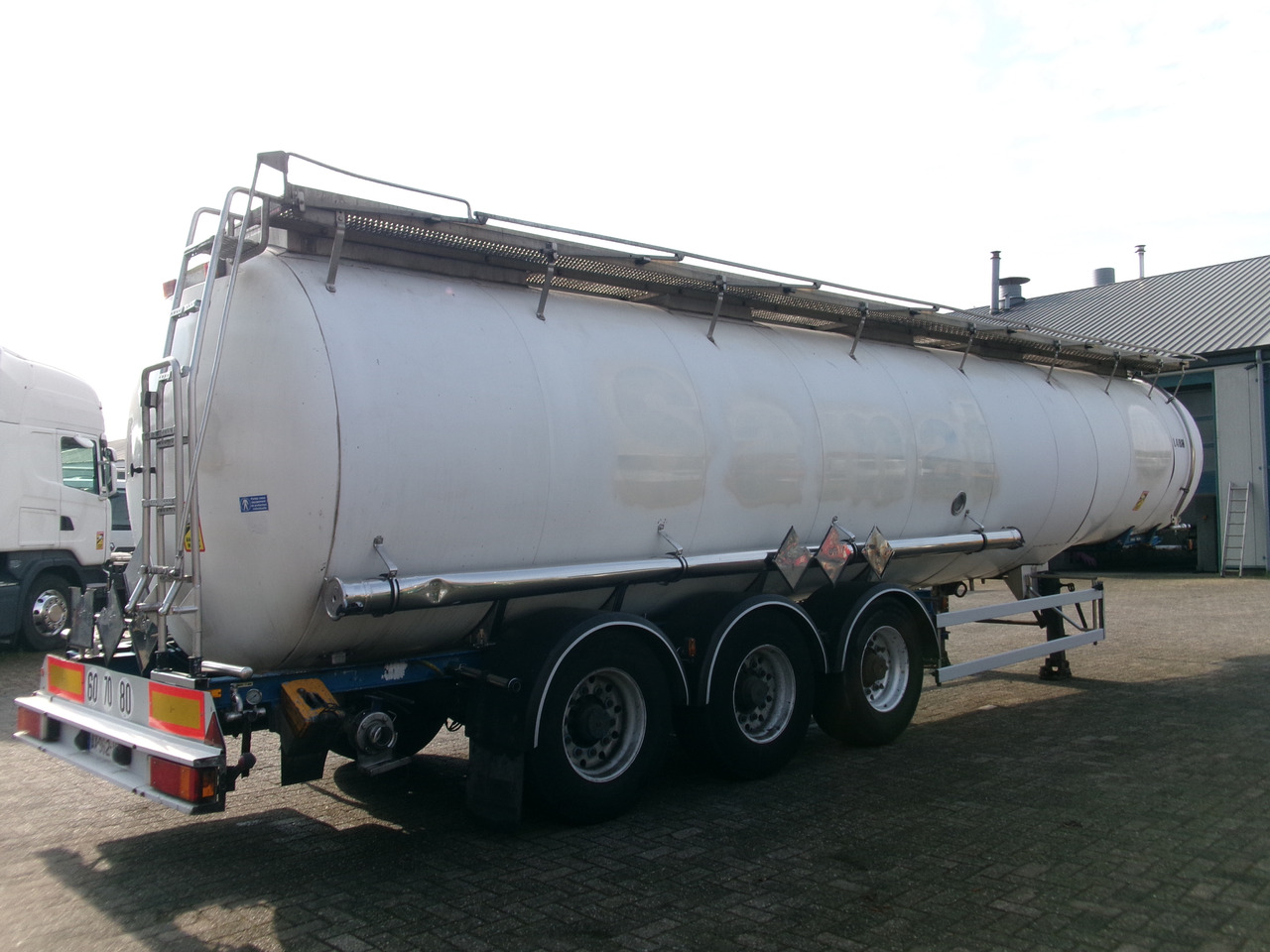 Tanker semi-trailer for transportation of chemicals Magyar Chemical tank inox L4BH 34 m3 / 1 comp: picture 3