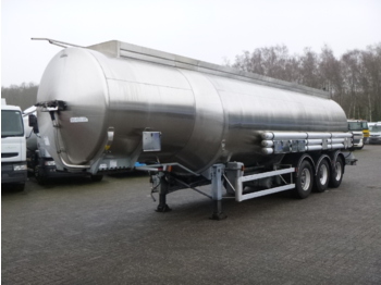 Tanker semi-trailer for transportation of fuel Magyar Fuel tank inox 38.4 m3 / 8 comp: picture 1