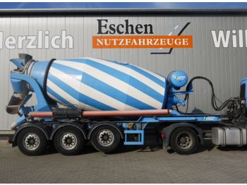 Tanker semi-trailer for transportation of silos Meierling 71/320 AC3, Stetter 10 m³ Betonmischer , Luft: picture 1