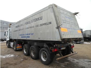 Tipper semi-trailer Meiller MHKS 41/3-S, 36m3, Stahlfutter: picture 1