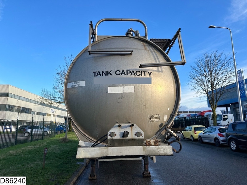 Tanker semi-trailer Menci Chemie 37100 liter RVS chemie tank, 1 Compartment: picture 13