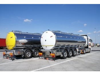 New Tanker semi-trailer for transportation of milk Menci DRUCK TANK 2,7 bar, ERWÄRUNG, 31.000 ltr,: picture 1