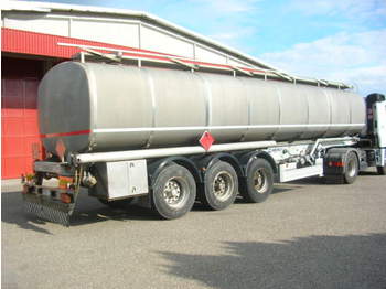 Tanker semi-trailer Menci FUEL/BENZIN/DIESEL ABS+ADR+ROR 2xKAMER 38.610L: picture 1