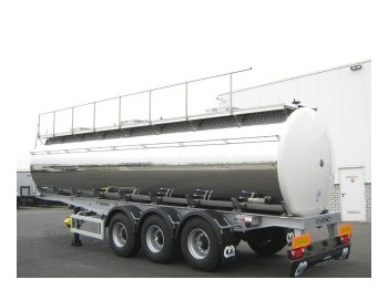 New Tanker semi-trailer Menci SL105 Isoliert Liftachse: picture 1