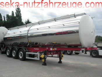New Tanker semi-trailer for transportation of milk Menci Santi Menci Neu Isoliert 3 Kammer 31.000L: picture 1