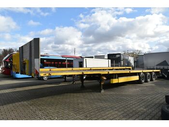 Low loader semi-trailer Meusburger MPS-3 Plattform Sattelauflieger 3 Achs: picture 1