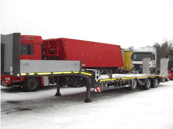 New Low loader semi-trailer for transportation of heavy machinery Meusburger MTS-3 "NEU": picture 1