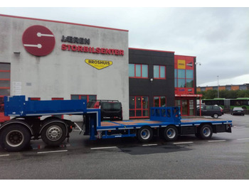 Low loader semi-trailer MEUSBURGER