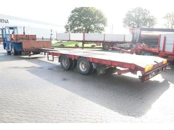Low loader semi-trailer Meusburger tieflader ausziehbar: picture 1