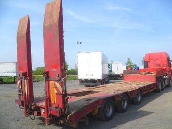 Low loader semi-trailer for transportation of heavy machinery Müller-Mitteltal 3 ACHS-TIEFLADER, RADMULDEN, 1 X LENKACHSE: picture 1
