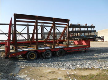 Low loader semi-trailer for transportation of heavy machinery Müller-Mitteltal 3 Achser Tieflader TS-TR 10: picture 1