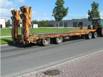 Low loader semi-trailer for transportation of heavy machinery Müller-Mitteltal 4 as  bladgeveerd 40T: picture 1