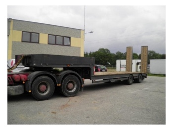 Low loader semi-trailer for transportation of heavy machinery Müller-Mitteltal Tieflader, Lenkachse: picture 1