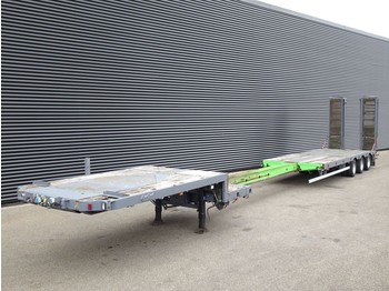 Low loader semi-trailer Nooteboom MCO-48-03V / RAMPEN / EXTENDABLE / STEERING AXLE: picture 1