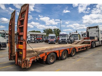 Low loader semi-trailer Nooteboom OSD 41+ESSIEU SUIVEUR: picture 1