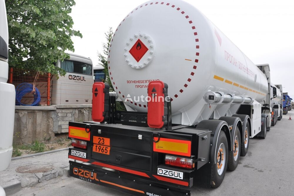 Tanker semi-trailer for transportation of gas Özgül LPG TANK TRAILER: picture 9