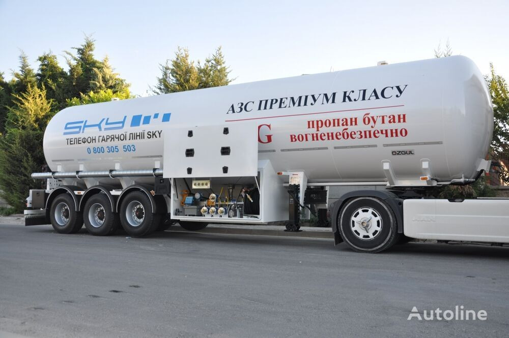 Tanker semi-trailer for transportation of gas Özgül LPG TANK TRAILER: picture 3