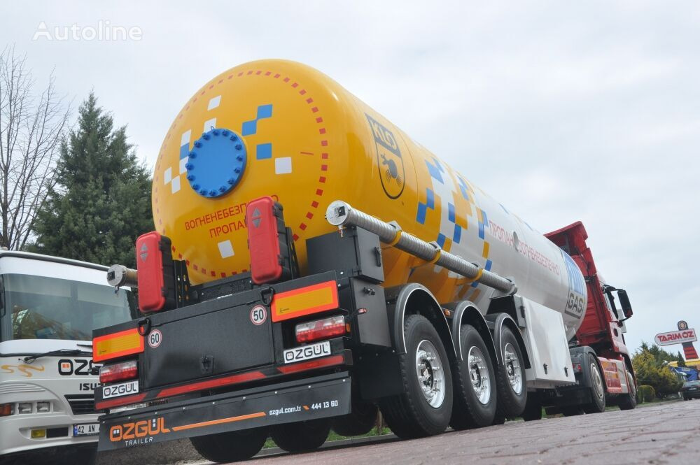 Tanker semi-trailer for transportation of gas Özgül LPG TANK TRAILER: picture 10