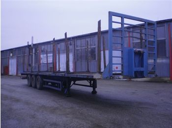 Semi-trailer for transportation of timber PANAV Timber carrier, disc brakes: picture 1