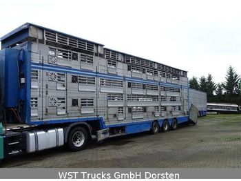 Livestock semi-trailer Pezzaioli SBA 31U 3Stock  Vollausstattung GPS Top Zustand: picture 1