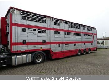 Livestock semi-trailer Pezzaioli SBA 31U 3Stock  Vollausstattung GPS Top Zustand: picture 1