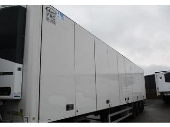 Ekeri REEFER - OPENSIDE - DOUPLECOMPART - STEERING AXEL  - Refrigerator semi-trailer