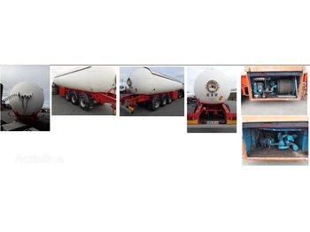 Tanker semi-trailer for transportation of gas Robine LPG 49000 litres Pump and meter: picture 1