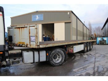 Dropside/ Flatbed semi-trailer Robuste-Kaiser TWIST LOCKS - CONTAINER 20'+40': picture 1