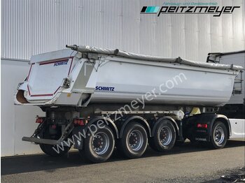 Tipper semi-trailer SCHMITZ SKI 24 SL Stahl 25 m³, Hardox, hydr. Rückwand Chassi verzinkt: picture 1