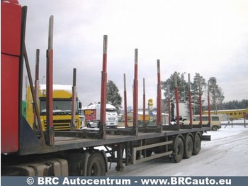 Semi-trailer for transportation of timber SDC S0CC545R3: picture 1
