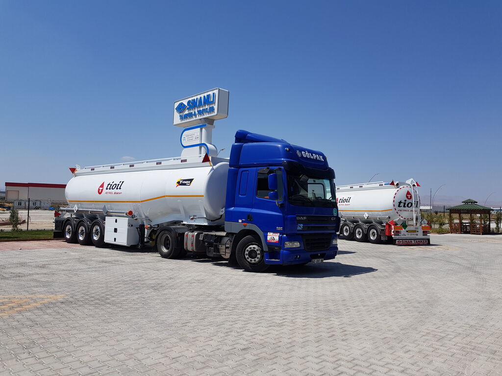 New Tanker semi-trailer for transportation of fuel SINAN TANKER-TREYLER Aluminium, fuel tanker- Бензовоз Алюминьевый: picture 8