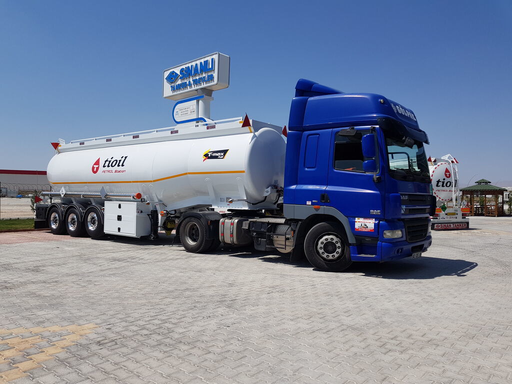 New Tanker semi-trailer for transportation of fuel SINAN TANKER-TREYLER Aluminium, fuel tanker- Бензовоз Алюминьевый: picture 7
