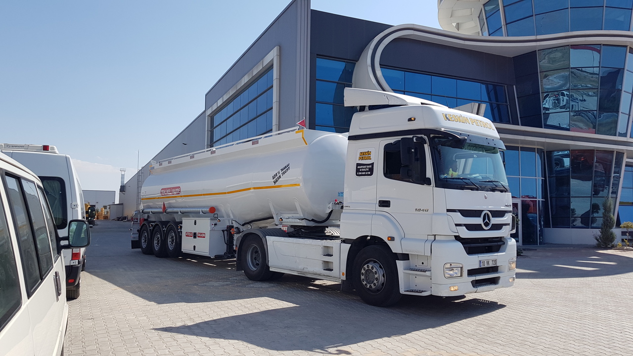 New Tanker semi-trailer for transportation of fuel SINAN TANKER-TREYLER Aluminium, fuel tanker- Бензовоз Алюминьевый: picture 20