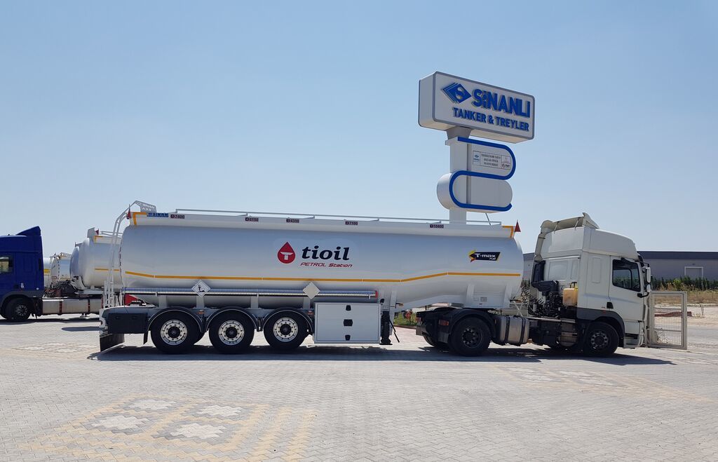 New Tanker semi-trailer for transportation of fuel SINAN TANKER-TREYLER Aluminium, fuel tanker- Бензовоз Алюминьевый: picture 6