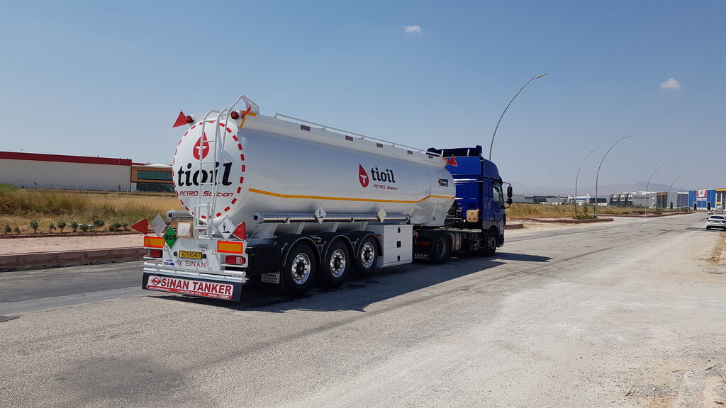 New Tanker semi-trailer for transportation of fuel SINAN TANKER-TREYLER Aluminium, fuel tanker- Бензовоз Алюминьевый: picture 9