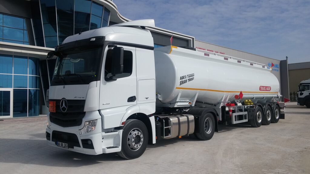 New Tanker semi-trailer for transportation of fuel SINAN TANKER-TREYLER Aluminium, fuel tanker- Бензовоз Алюминьевый: picture 19