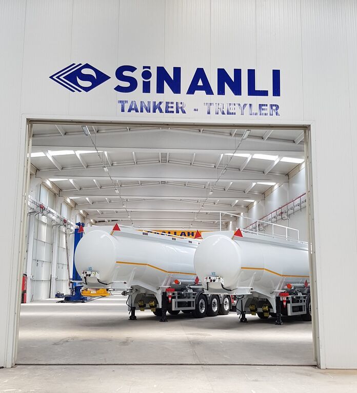New Tanker semi-trailer for transportation of fuel SINAN TANKER-TREYLER Aluminium, fuel tanker- Бензовоз Алюминьевый: picture 18