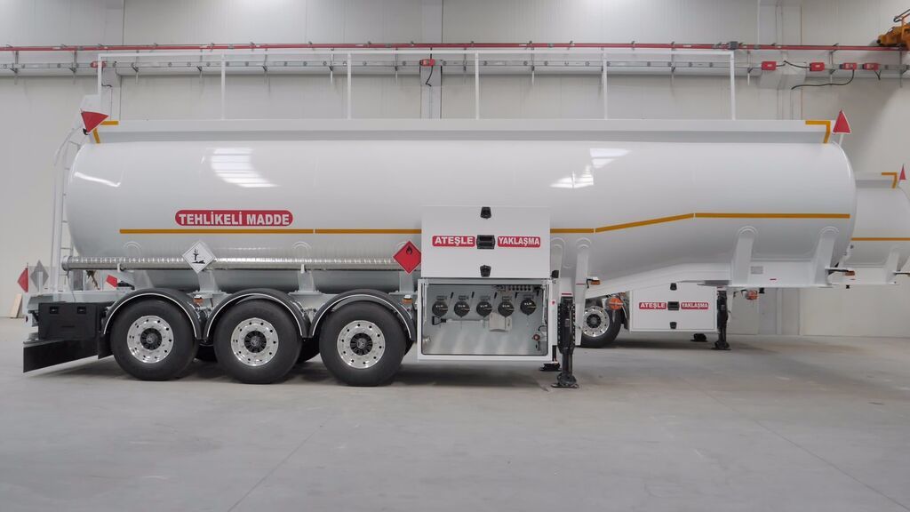 New Tanker semi-trailer for transportation of fuel SINAN TANKER-TREYLER Aluminium, fuel tanker- Бензовоз Алюминьевый: picture 5