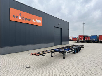 Container transporter/ Swap body semi-trailer SYSTEM TRAILER 45FT HC, BPW, DRUM, empty weight: 5.160kg, NL-Chassis, APK: 04/2023: picture 1