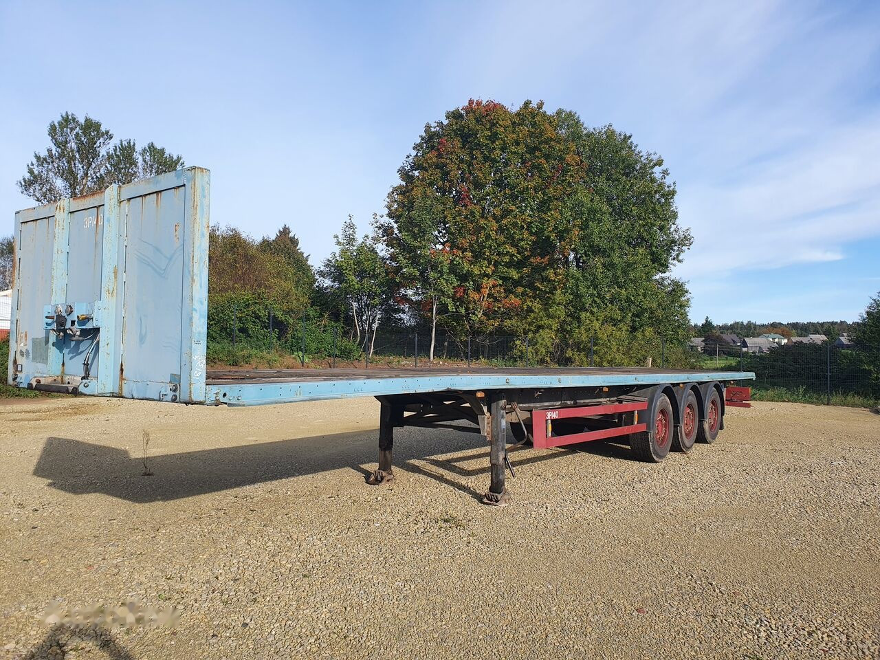 Dropside/ Flatbed semi-trailer Schmitz Cargobull: picture 11