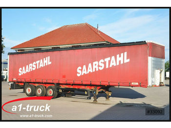 Curtainsider semi-trailer Schmitz Cargobull S01, Steckrungen, SAF, Scheibenbremse: picture 1