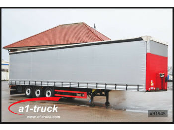 Curtainsider semi-trailer Schmitz Cargobull S01, verzinkt, 1+3 Liftachse liftbar, neue Plane: picture 1