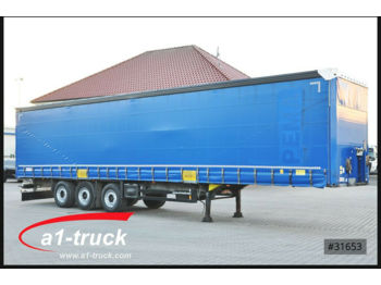 Curtainsider semi-trailer Schmitz Cargobull S01, verzinkt, Steckrungen, 196,978 Kilometer: picture 1