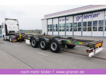 Container transporter/ Swap body semi-trailer Schmitz Cargobull SCF 24  20/30/40/45/2x 20 fuss SLIDER TOP !!!!!!: picture 1