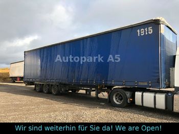 Curtainsider semi-trailer Schmitz Cargobull SCS24 Pritsche + Plane SAF-Achsen: picture 1