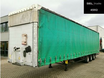Curtainsider semi-trailer Schmitz Cargobull SCS24 / Varios/Hubdach/EDSCHA/Rollenbett/Mega: picture 1
