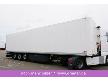 Closed box semi-trailer Schmitz Cargobull SKO 24 / 2 x ZURRLEISTE / LIFTACHSE / pal KASTEN: picture 1