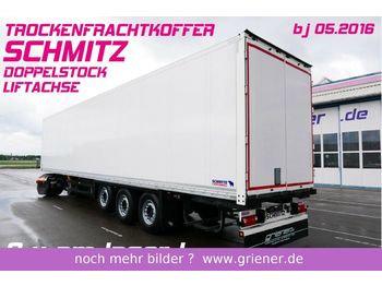 Closed box semi-trailer Schmitz Cargobull SKO 24/ DOPPELSTOCK /LIFTACHSE TOP 2 x vorhanden: picture 1