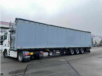 Walking floor semi-trailer Schmitz Cargobull SW 24/ 90 m³ / SEITENTÜRE / FALTWAND / 10 mm: picture 1